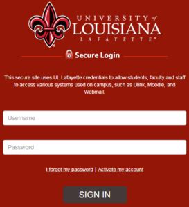 The University of Louisiana at <b>Lafayette</b> supports the provisions of Quality Matters' Standard 8: Accessibility (as described in the Quality Matters Rubric Workbook for Higher Education. . Lafayette moodle